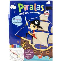 Livro - Mais Cor, por favor! Piratas