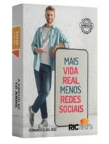 Livro - Mais Vida Real, Menos Rede Sociais - 100 Cards Para Voce Repensar Sua Rotina Digital