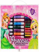 Livro - Maleta De Pintura 86 Pecas - Princesas Livro - Maleta De Pintura 86 Pecas - Princesas