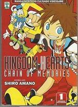 Livro Mangá Kingdom Hearts - Chain Of Memories Ed. 1