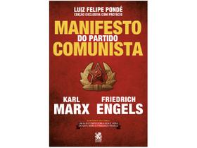 Livro Manifesto do Partido Comunista Karl Marx Friedrich Engels