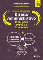 Livro - Manual completo de Direito Administrativo - 4 ª edição - Wander Garcia - 2019