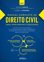 Livro - MANUAL COMPLETO DE DIREITO CIVIL - 3ª ED - 2021