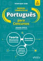 Livro - MANUAL COMPLETO DE PORTUGUÊS PARA CONCURSOS - 3ª ED - 2019 Livro - MANUAL COMPLETO DE PORTUGUÊS PARA CONCURSOS - 3ª ED - 2019
