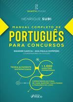 Livro - Manual Completo de Português para Concursos - 4ª Ed - 2024