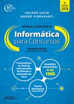 Livro - Manual completo - Informática para concursos - 3ª edição - 2018