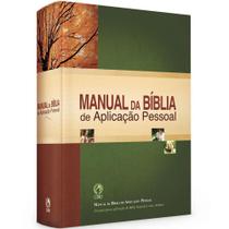 Livro - Manual Da Biblia De Aplicacao Pessoal - Cpad