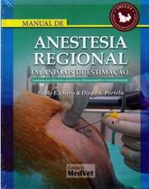 Livro Manual De Anestesia Regional Em Animais De Estimação - Medvet -