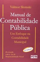Livro - Manual De Contabilidade Pública: Um Enfoque Na Contabilidade Municipal