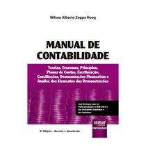 Livro - Manual De Contabilidade - Teorias, Teoremas, Principios, Planos De Contas, - Hoog