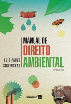 Livro - Manual de direito ambiental - 17ª edição de 2019