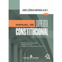 Livro Manual de Direito Constitucional 2023 Editora Mizuno