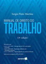 Livro - Manual de Direito do Trabalho -13ª Edição 2020