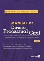 Livro - Manual De Direito Processual Civil - 3ª Edição 2020