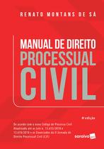 Livro - Manual de direito processual civil - 4ª edição de 2019