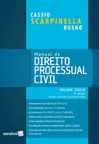 Livro - Manual de direito processual civil - 5ª edição de 2019