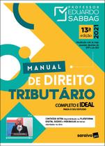 Livro - Manual De Direito Tributário - 13ª Edição 2021