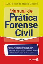 Livro - Manual de prática forense civil - 6ª edição de 2019