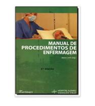Livro Manual De Procedimentos De Enfermagem Ed. Martinari