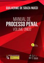Livro - Manual de Processo Penal - Volume Único - 6ª Edição 2025