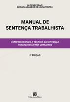 Livro - Manual de Sentença Trabalhista