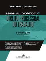 Livro - Manual Didatico De Direito Processual Do Trabalho - 10ª Ed