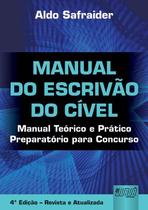 Livro - Manual do Escrivão do Cível Livro - Manual do Escrivão do Cível
