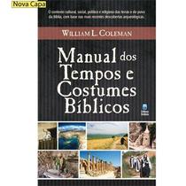 Livro - Manual dos tempos e costumes bíblicos