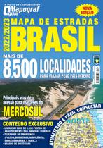 Livro - Mapa Mapograf Estradas Brasil - 2022/2023 Livro - Mapa Mapograf Estradas Brasil - 2022/2023
