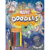 Livro - MARVEL DOODLES LER E COLORIR COM LAPIS