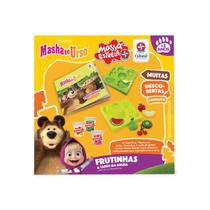 Livro masha e o urso com frutinhas com massa estrela - estrela 300042 Livro masha e o urso com frutinhas com massa estrela - estrela 300042