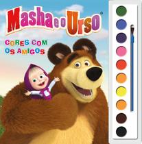 Livro - Masha e o Urso - Cores com os amigos