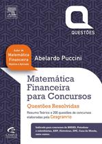 Livro: Matemática Financeira para Concursos - Série Questões Autor: Abelardo Puccini (Novo, Lacrado)