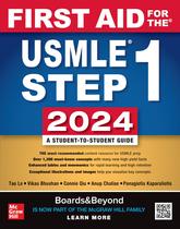 Livro McGraw-Hill Education First Aid USMLE Step 1 2024 Livro McGraw-Hill Education First Aid USMLE Step 1 2024