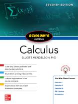 Livro McGraw-Hill Education Schaum's Cálculo 7ª Edição Livro McGraw-Hill Education Schaum's Cálculo 7ª Edição