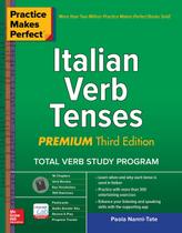 Livro McGraw-Hill Practice Makes Perfect Tempos Verbais Italianos