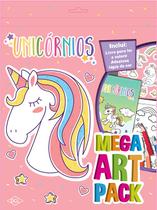 Livro - Mega art pack - Unicórnios