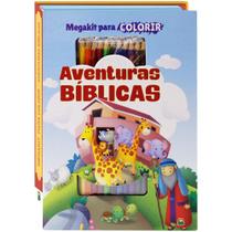 Livro - Megakit para Colorir: Aventuras Bíblicas