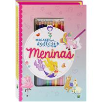 Livro - Megakit para Colorir: Meninas
