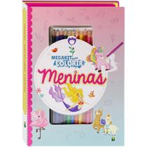 Livro - Megakit para Colorir: Meninas