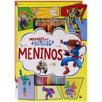 Livro - Megakit para Colorir: Meninos