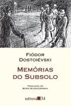 Livro - Memórias do subsolo (tradução direta do original russo)