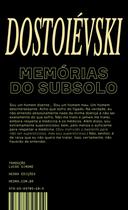 Livro - Memórias do subsolo Livro - Memórias do subsolo