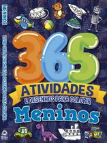 Livro - Meninos Livro 365 Atividades e Desenhos para Colorir