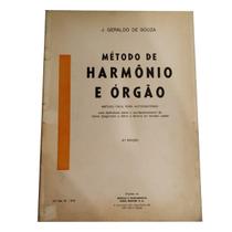 Livro método de harmônio e orgão método fácil para autodidatismo j. geraldo de souza ( estoque antigo ) - CASA MANON