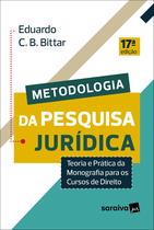 Livro - Metodologia da Pesquisa Juridica - 17ª edição 2022