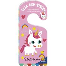 Livro - MEU CANTINHO - UM LIVRO AVISO DE PORTA: UNICORNIO Livro - MEU CANTINHO - UM LIVRO AVISO DE PORTA: UNICORNIO