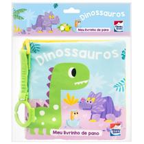 Livro - Meu Livrinho de pano: Dinossauros