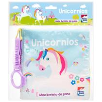 Livro - Meu Livrinho de pano: Unicórnios