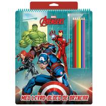 Livro - MEU LIVRO-BLOCO DE BRINCAR VINGADORES